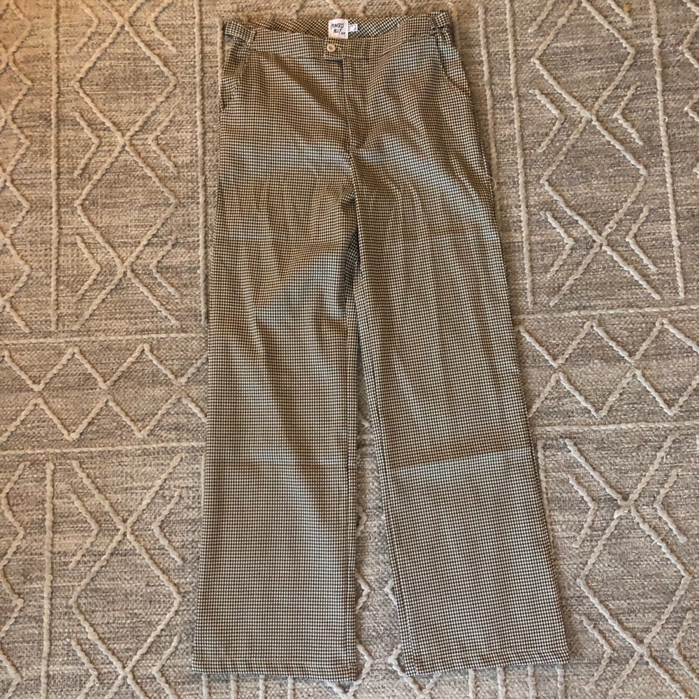 Multi colored brown pants